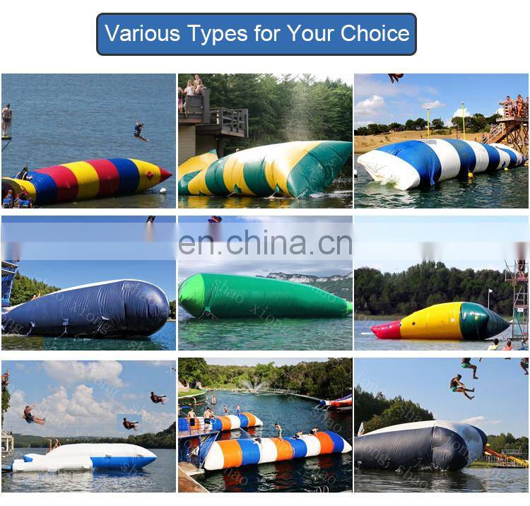 PVC Tarpaulin Inflatable Bag Kids Air Jumping Air Bag Airbag Bed Pillow for Extreme Sport Games