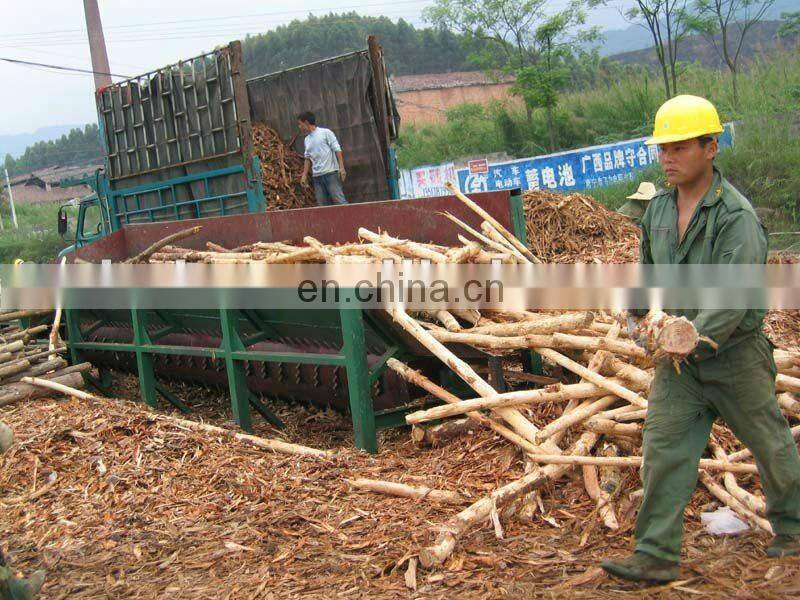 factory supply wood skin peeling machine wood debarking machine
