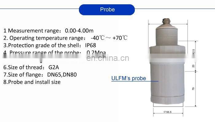 Taijia Open channel flow rate meter 4~20mA/RS485/Hart open channel flowmeter