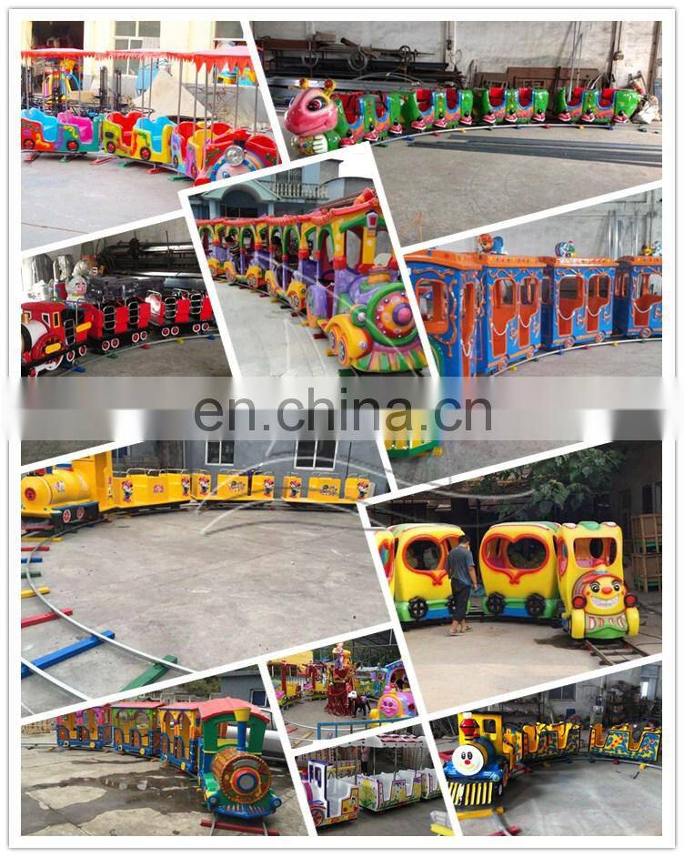 adult rides train set on tracks Electric Mini Indoor Train With Track to Ride For Sale