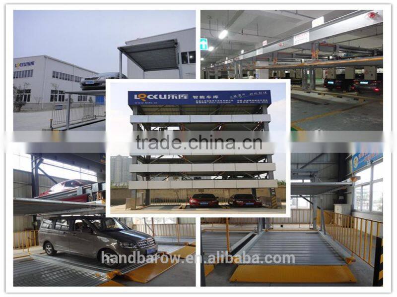 3-level puzzle parking system