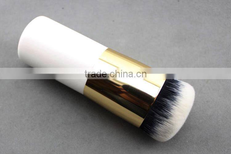 Private label wholesale professional wood synthetic hair makeup brushes