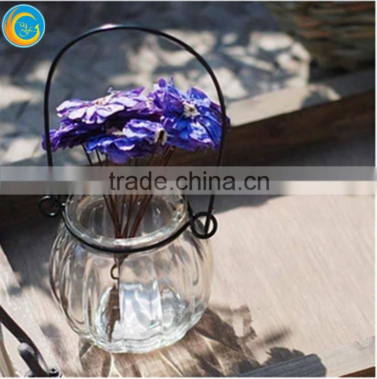 hanging glass vase for wedding centerpieces garden decor