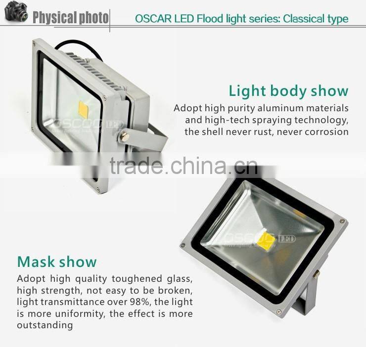 IP65 IP Rating and 2700-6500k Color Temperature(CCT) stadium 30W Led Flood Light
