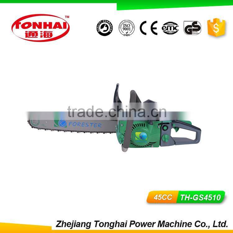 High Speed TH-GS4510 PSingle Cylinder Air-forced Cool 2 Stroke Saw chainsaw 4500/5200