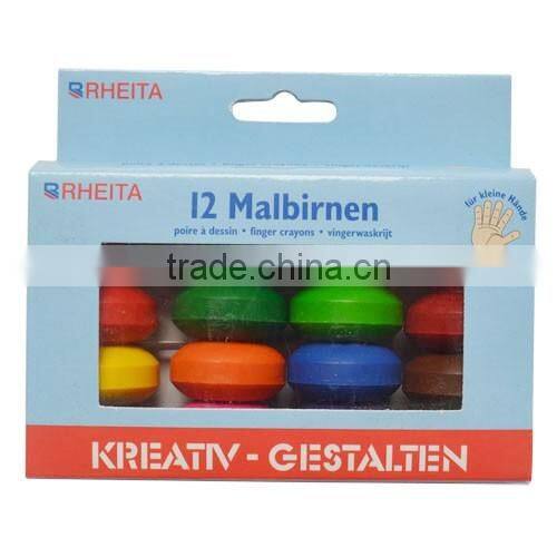 Hot Selling Various Shaped Finger crayon sets for kids