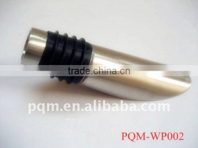 Luxurious stainless steel red wine pourer 002