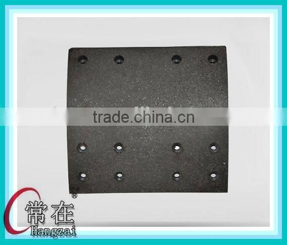 widely used brake lining/brake pad for semi tralier