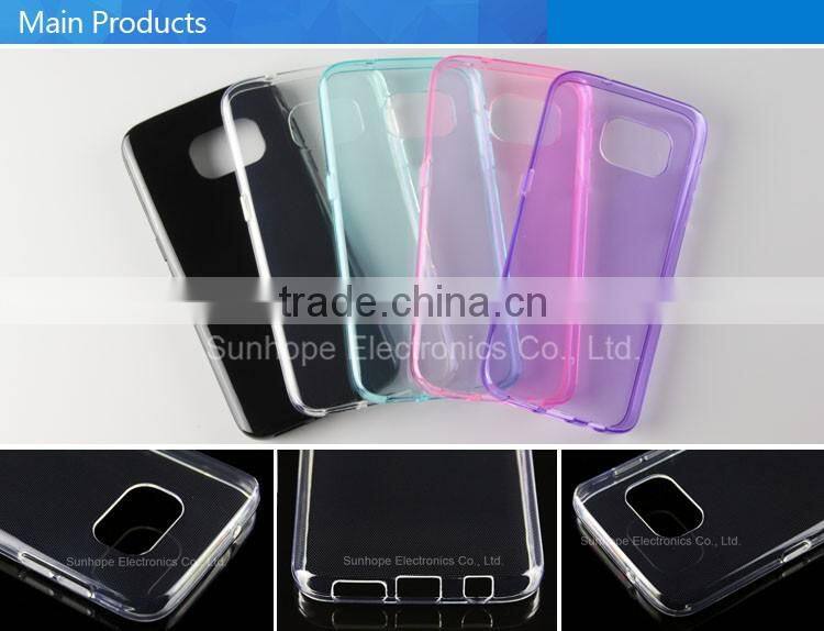 clear design tpu soft cell phone case For Samsung Galaxy S7 G930