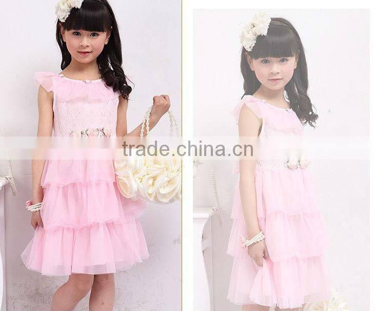 graceful hot children dress, equisite girl Chiffon Dress