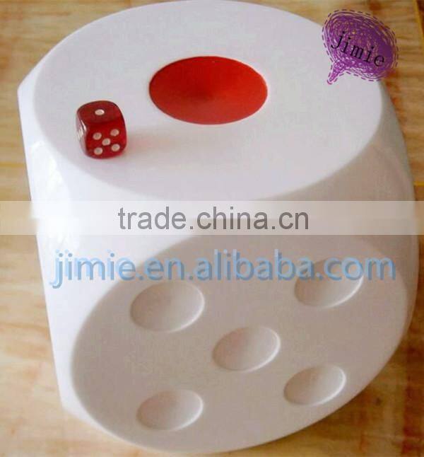 150mm custom acrylic 6 sided big dice