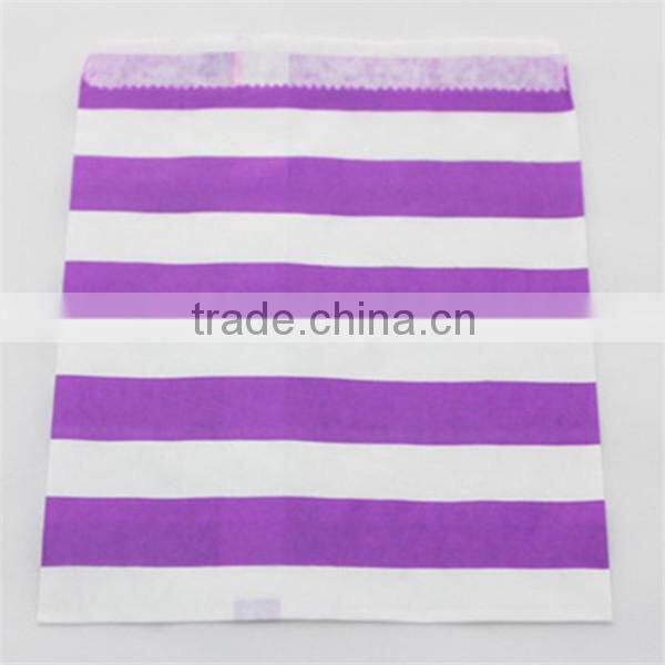 Wedding Party Supplies Sailor Stripe Party Favor Paper Bags Mix Colors For Gift Food Packing