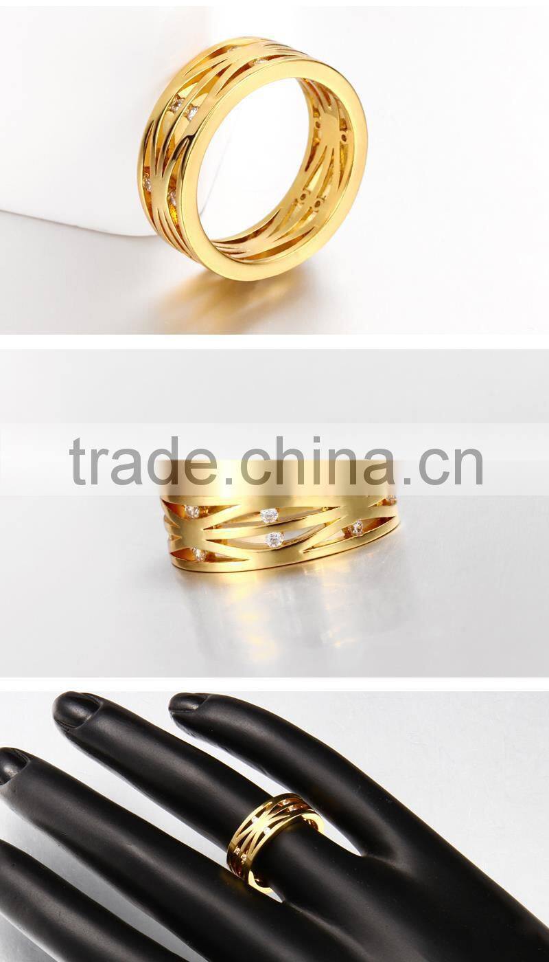 LEKANI 2015 new latest gold finger ring designs for men