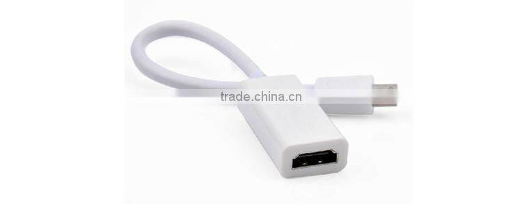 Wholesale mini dp 1.2 to hdmi 1.4 cable converter