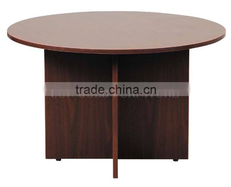 small 4 person conference table square meeting table with steel leg (SZ-MT026)