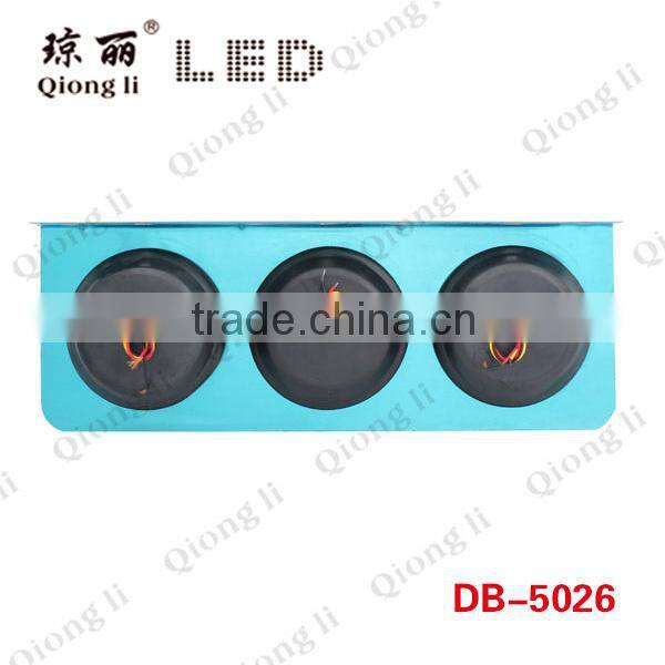 universal semi trailer red amber clear color round led combined tail light