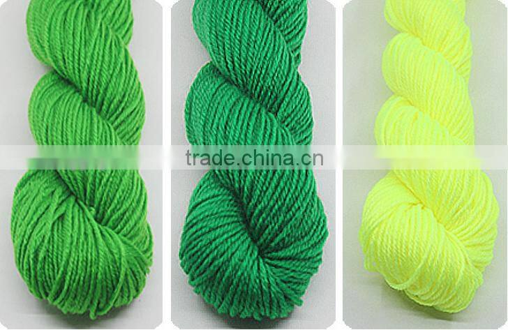 Handknitting skein yarn 100%cotton/acrylic 21S for art hand toys