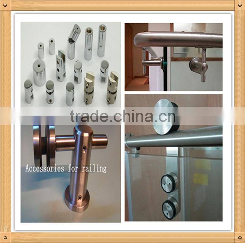 frameless glass handrails for swimming pool fence