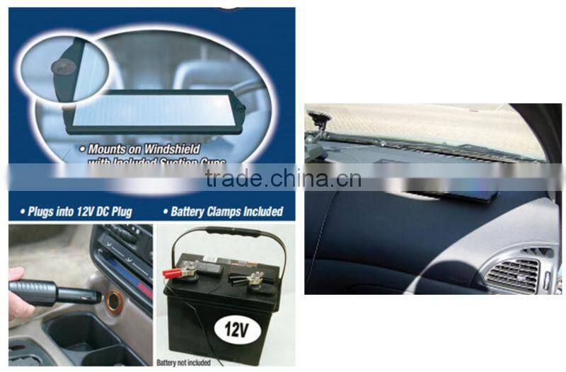 -----professional manufacturer solar panel 3W 15V Car Battery Charger