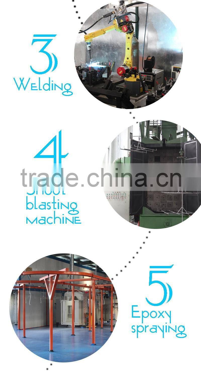 Powder coated steel Manual Bed Single Crank China SK