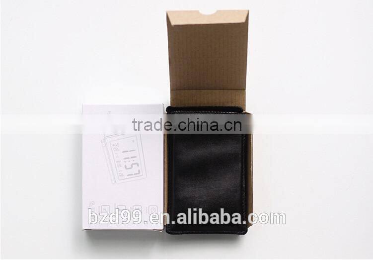 Multi-functional LCD Display Portable Folding Travel Alarm Clock Pocket Flip Clock / Electronic items Manufacturer OEM/ODM