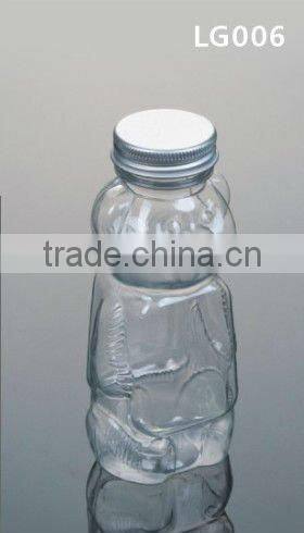 Pet jar with aluminum cap bottle