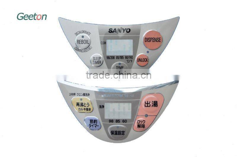 Waterproof Dome Name Plate For Electric Cooker