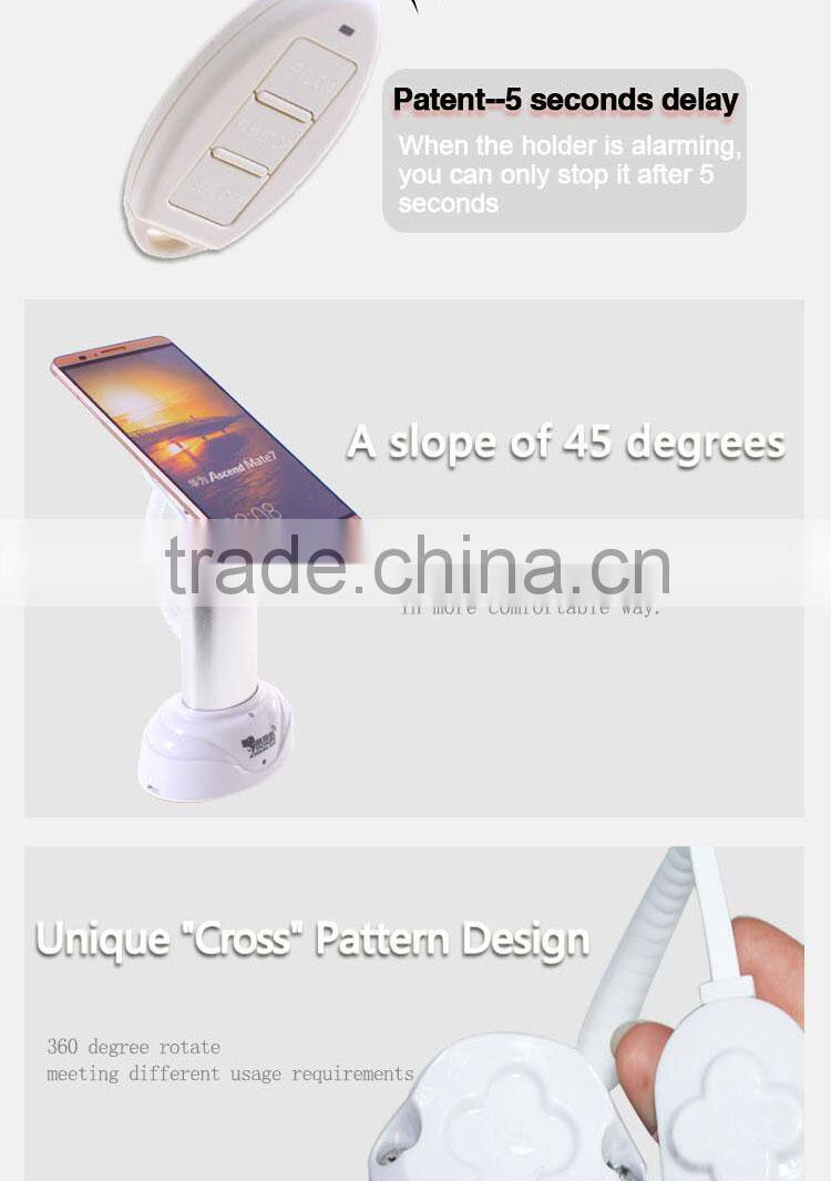 Standalone aluminium anti-shoplifting system for mobile phone