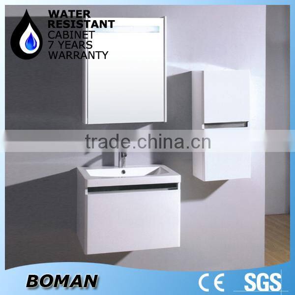 high quality plastic round bathroom vanity furniture cabinet
