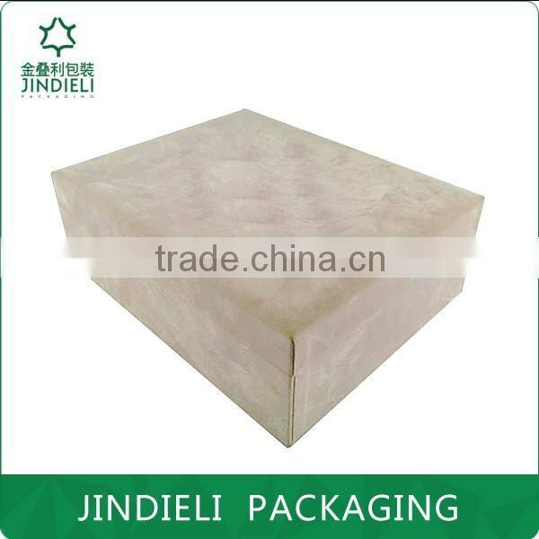 Velvet beautiful useful cosmetic packaging box