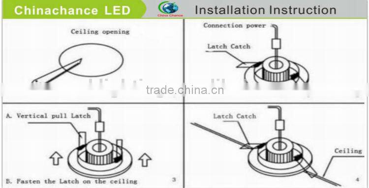 8w /15w/22w/30w surface mounted round down light
