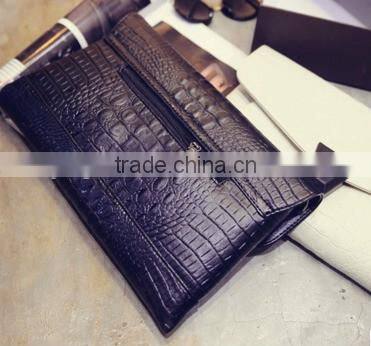 High Quality Human Leather Wallet 2015
