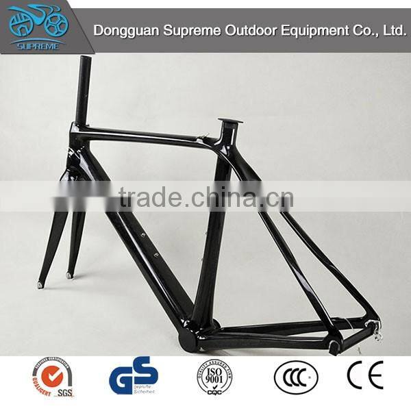 2016 Customized Paint carbon fiber bicycle frame Full carbon road bike frame disc brake