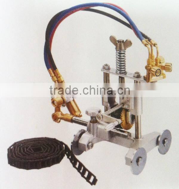 CG-30 Portable hand drive cutter gas flame pipe cutting machine for field working