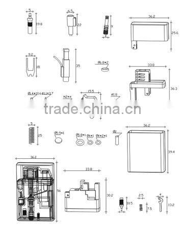 Cigarette Lighter Cover Case Newest metal lighters case cheap lighters case