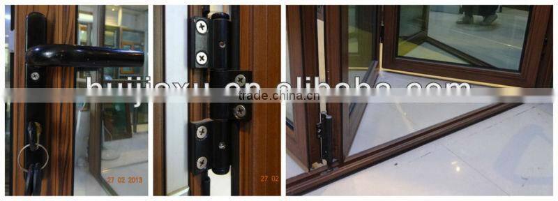 folding patio doors prices ,aluminum accordion folding doors with wooden color