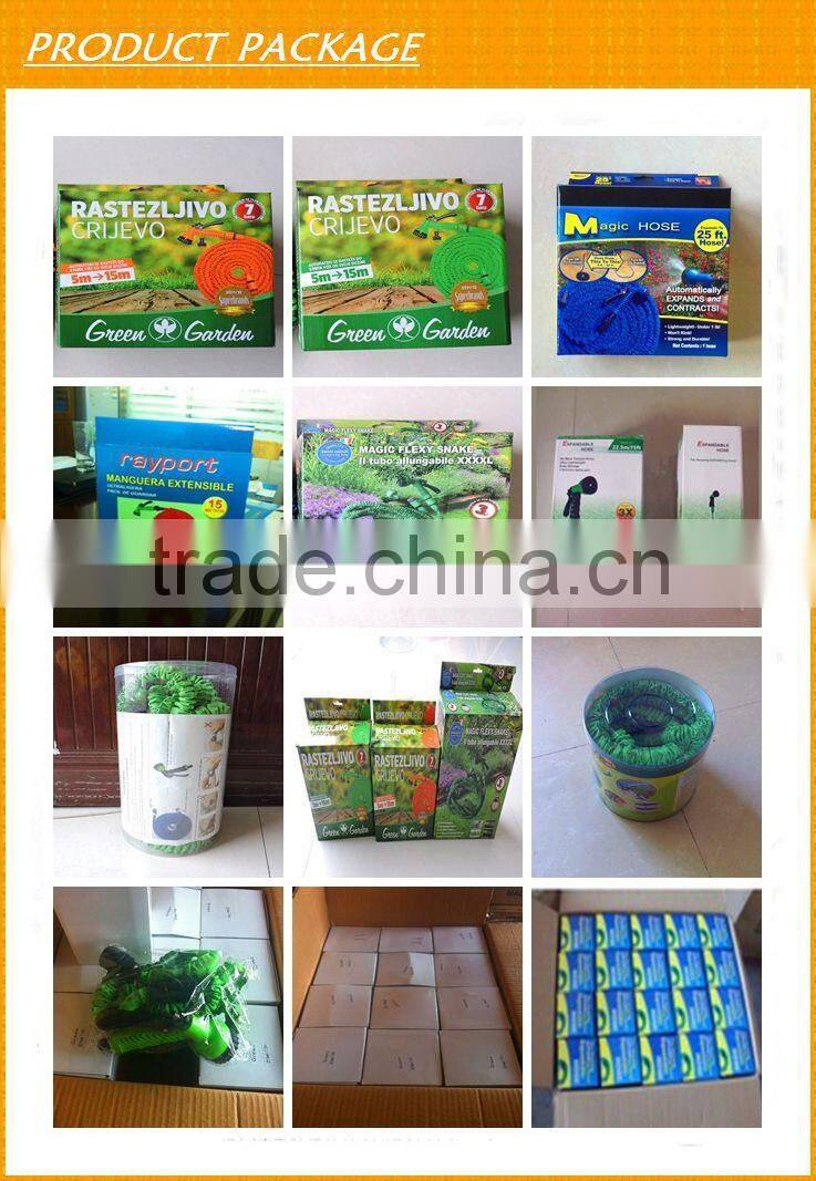 75 FT Green Flexible Portable Expandable Garden Car Water Hose