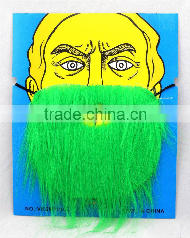 Artificial mustache beard