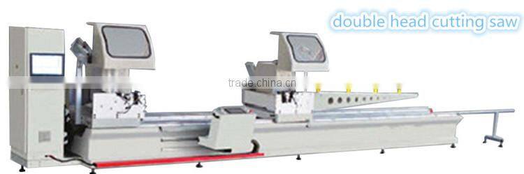 Digital arbitrary-corner double heads cutting saw price with aluminum window