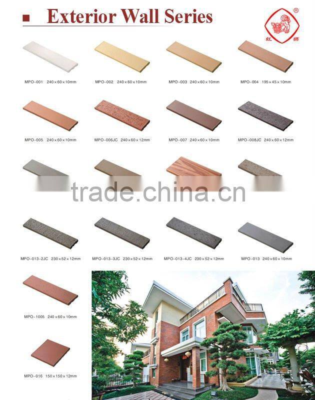 brick interior ceramic wall tiles MPO-002 240x60x10mm