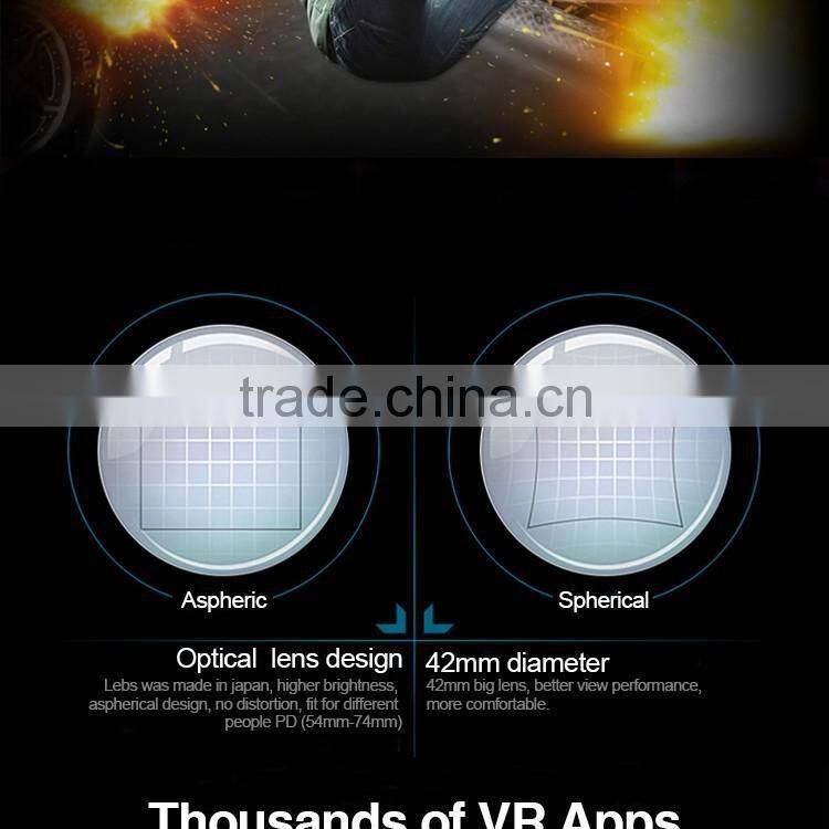 Hot selling High Quality Real Virtual Google Cardboard Virtual Reality 3D VR Box Glasses