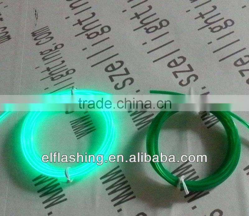 el lighting wire transparent blue