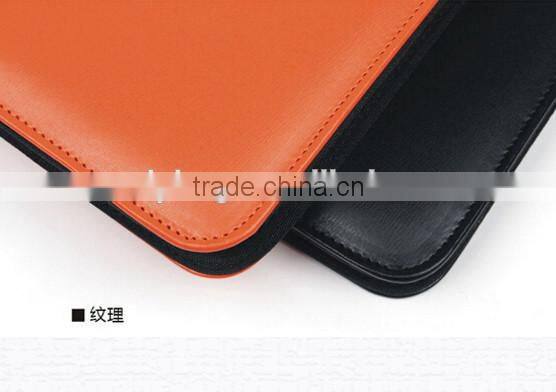 China High quality leather portfolio/ file folder leather file case