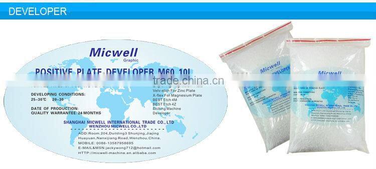 Favorable Price Zinc Plate Developer