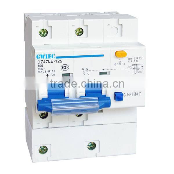 1 pole DZ47LE-100 DZ47LE-125 RCCB