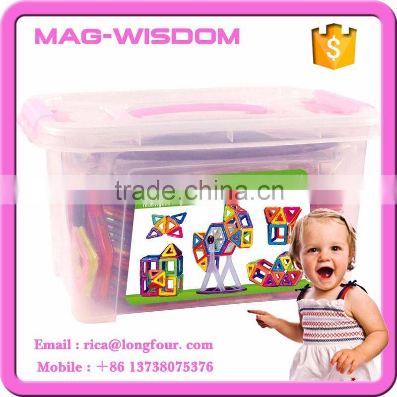3D Magnetic Building Toys For Preschoolers 108PCS