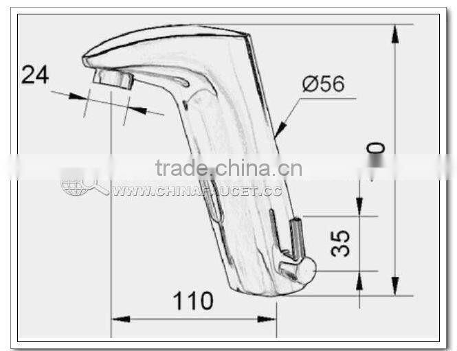 Sensor Basin Faucet (cold &hot) QH0105A