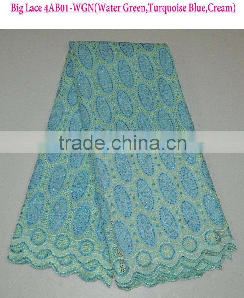 2015 new teal color polish lace africa polish lace wholesale polish lace for woman dress