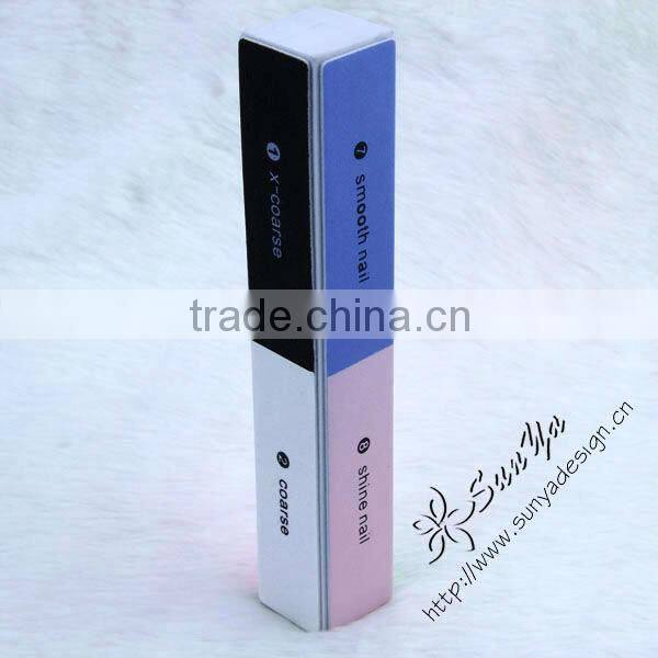 Professional 4 side 8 steps magic nail buffer