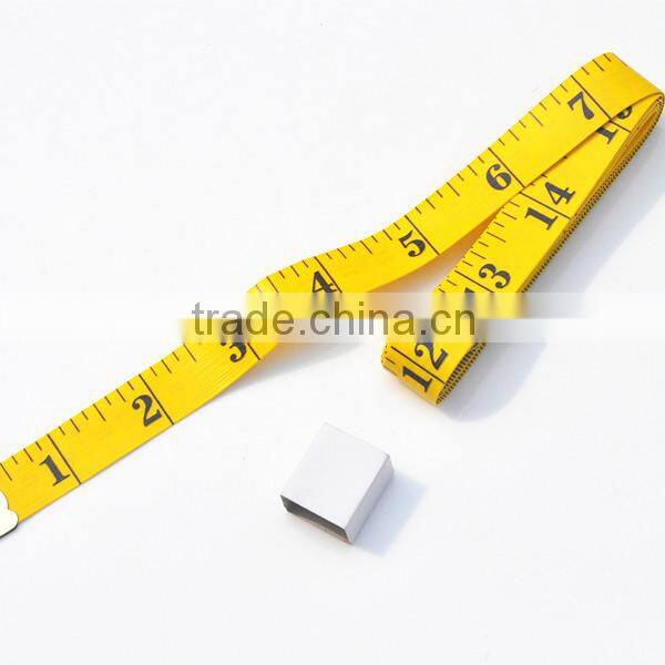 150cm tailoring soft tape measure for cut high quality promotional tape measure with Company Logo and Name